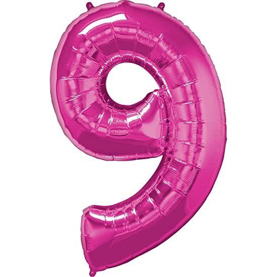 Violet Red Qualatex No 9 Pink 30603 Balloon Toyzoona QualatexNo9Pink30603Balloon.jpg Gift, Party Goods & Wrapping Paper