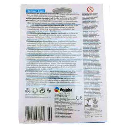 Light Gray Qualatex Silver Dress 57367 Balloon Toyzoona QualatexSilverDress57367Balloon.jpg Gift, Party Goods & Wrapping Paper