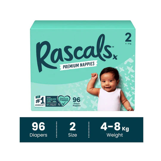 Medium Aquamarine Rascals Premium Baby Tape Diapers Jumbo Box - Size 2, 4-8 kg, 96 Count Toyzoona RASCALS-DIAPERS-SIZE296PCCOUNT_540x_d47a26b5-2c4c-4a37-82f2-1db61b8f89ff.webp Baby and Toddler Toys