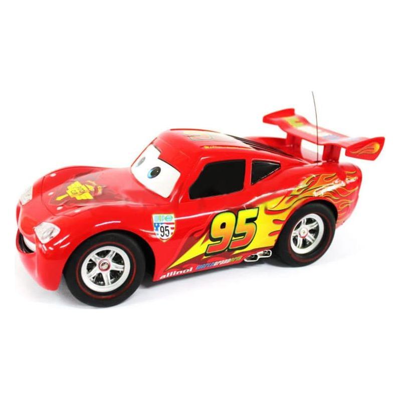 Black RC Lightning Mcqueen Car Grandprix 0395E HALSON ENTERPRISE RCLightningMcqueenCarGrandprix0395E_2.jpg Sports Toys & Outdoor Play