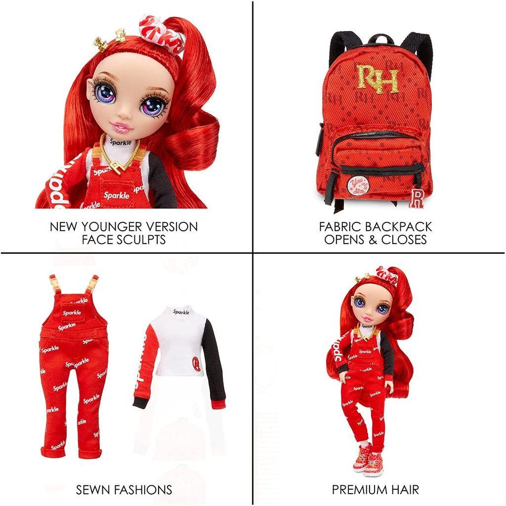 Antique White Rainbow High Jr High S1 Ruby Anderson THE DREAM FACTORY RainbowHighJrHighS1RubyAnderson_4.jpg Dolls and Playsets