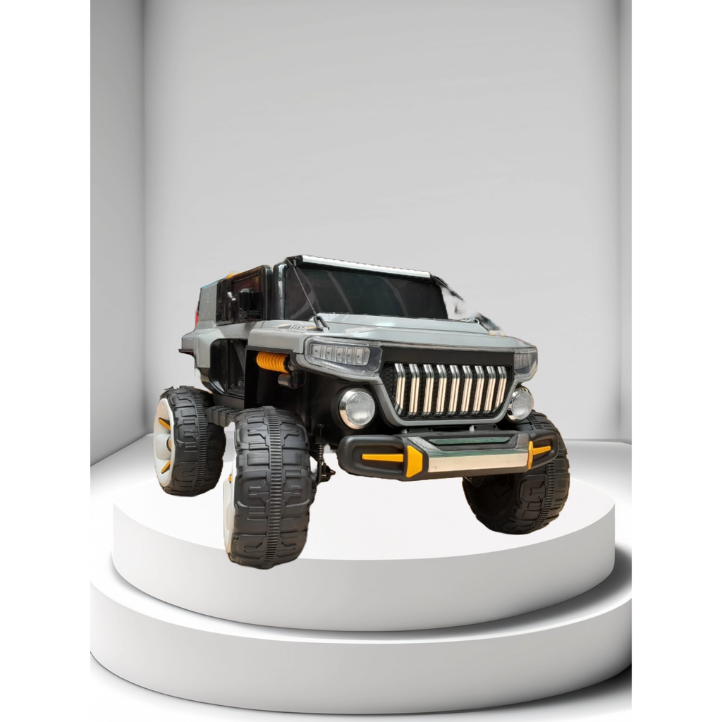 Light Gray Ride On Car with Big Grill 4WD 5388 Grey HALSON ENTERPRISE Removebackgroundproject_1_58b1f18b-b0a0-4989-af8b-8b70b19562aa.png