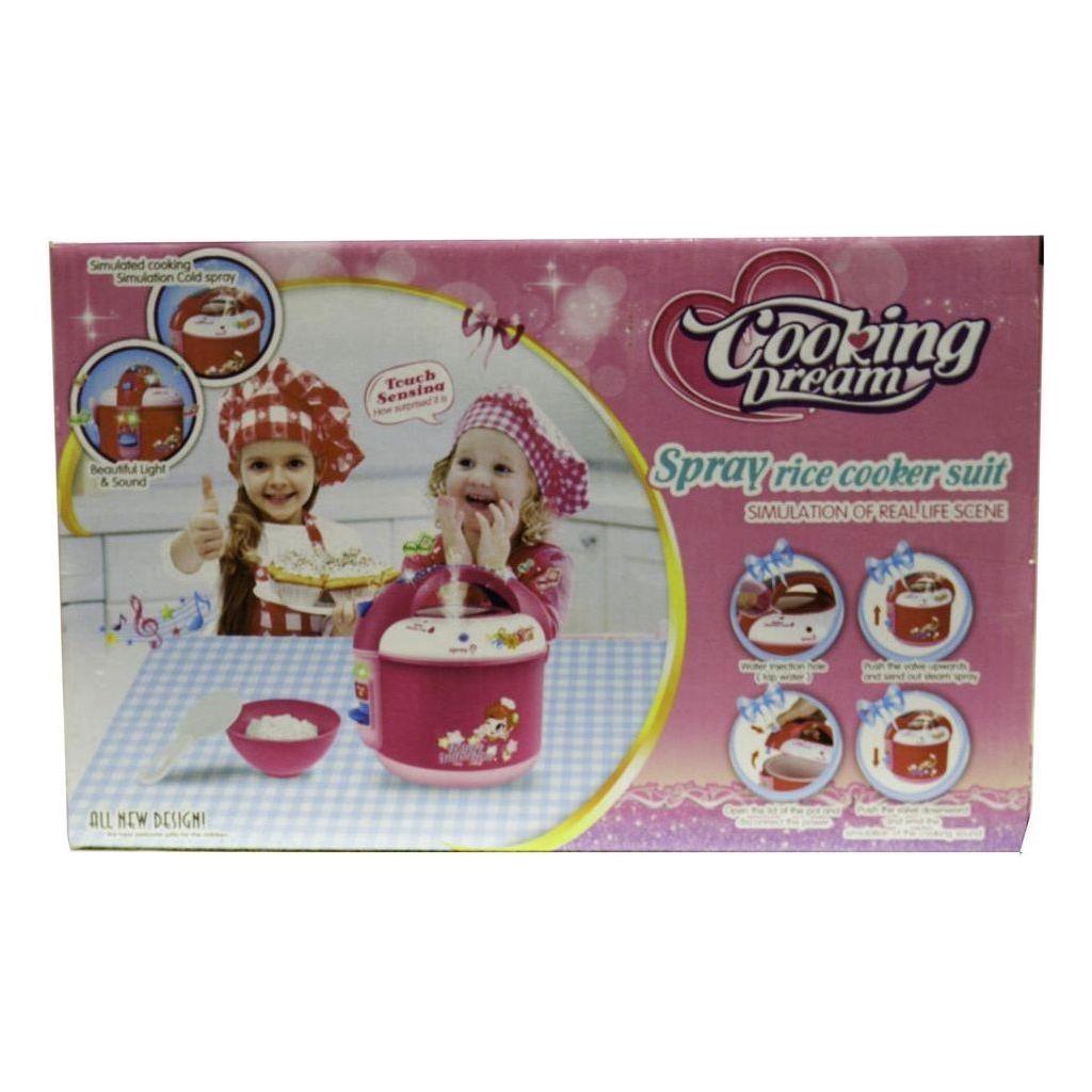 Rosy Brown Rice Cooker B 5 B 6 Toyzoona RiceCookerB5B6.jpg Pretend Play and Play Sets