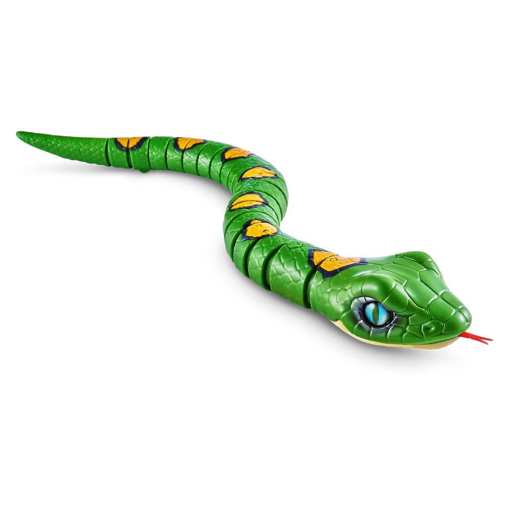 Forest Green Robo Alive Slithering Snake Robotic Toy 7150 by ZURU Toyzoona Robo_Alive_Snake_Refresh_Assorted_Green_03.png Action Toys
