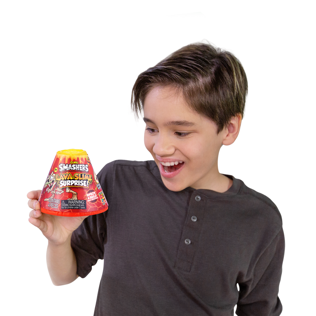 Dark Slate Gray Smashers Lava Slime Surprise 7472 by ZURU HALSON ENTERPRISE S9A2304-1.png Stationary, Arts and Crafts