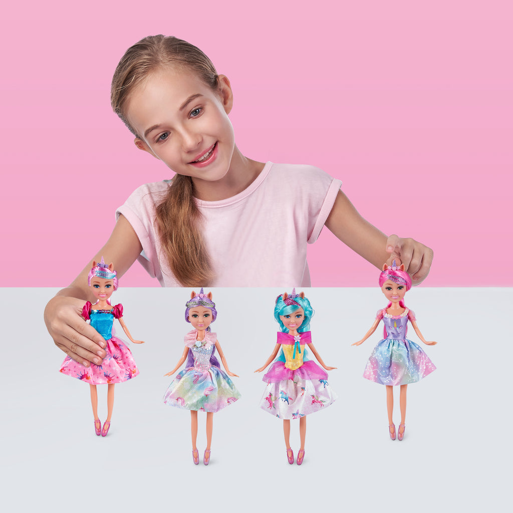 Thistle Sparkle Girlz Unicorn Princess Doll 10092 by ZURU HALSON ENTERPRISE SPARKLE_GIRLZ-DOLLS__lifestyle_1020_1.jpg Dolls and Playsets