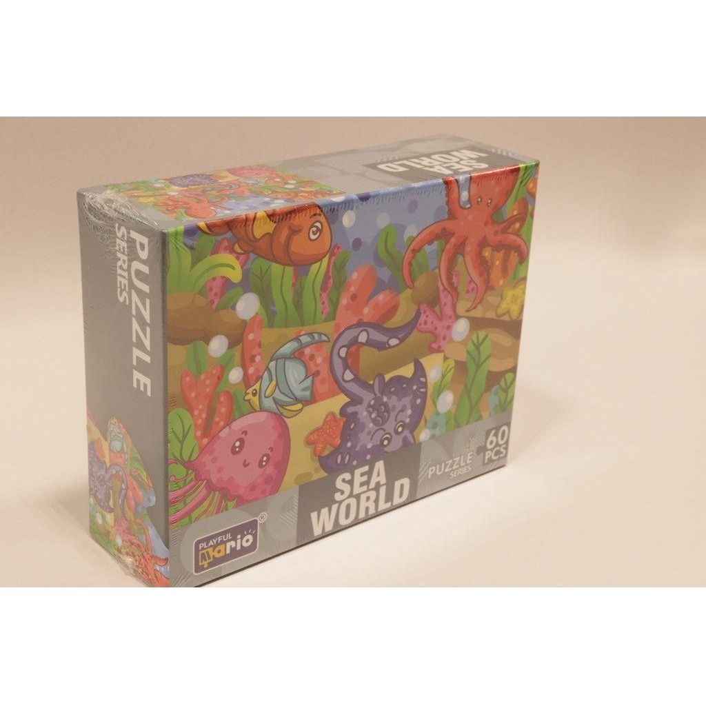Tan Sea World Puzzle 88376 Toyzoona SeaWorldPuzzle88376.jpg Games and Puzzles