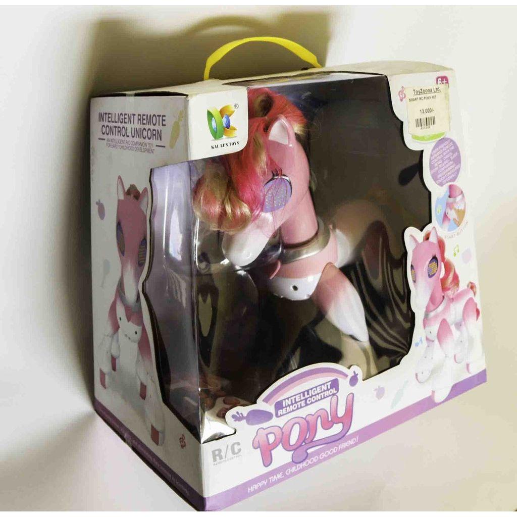 Light Gray Smart Rc Pony 807 Toyzoona SmartRcPony807.jpg Vehicle and Remote Control
