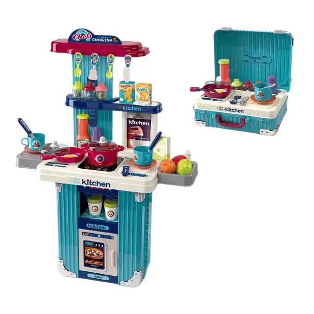 Dim Gray Tableware Combination Trolley Case 606A HALSON ENTERPRISE Stem-3-In-1TablewareCombinationTrolleyCase.webp Action Figures and Play Sets