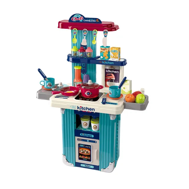 Dark Slate Gray Tableware Combination Trolley Case 606A HALSON ENTERPRISE Stem-3-In-1TablewareCombinationTrolleyCase_1.webp Action Figures and Play Sets