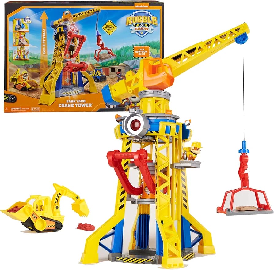 Goldenrod Paw Patrol Rubble Yard Crane HALSON ENTERPRISE WhatsAppImage2025-06-12at1.55.29PM_1.jpg Action Figures and Play Sets