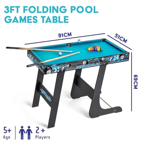 White Smoke 3ft Pool Table Game Table Folding HALSON ENTERPRISE WhatsAppImage2025-07-24at2.51.23PM.jpg Outdoor and Active Play