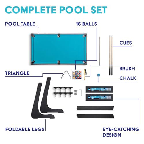 Light Sea Green 3ft Pool Table Game Table Folding HALSON ENTERPRISE WhatsAppImage2025-07-24at2.51.24PM_1.jpg Outdoor and Active Play
