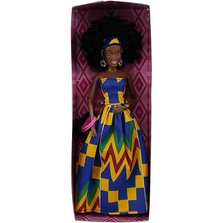 Black African Doll 12P5 Inch Zuri Blue Green Y HALSON ENTERPRISE WhatsApp_Image_2025-08-26_at_3.38.25_PM.jpg Dolls and Accessories