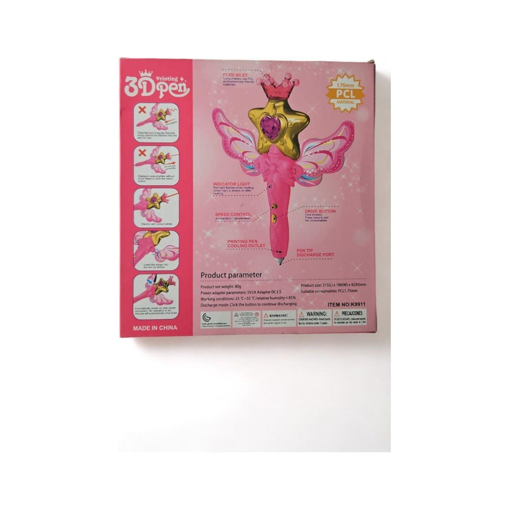 Rosy Brown 3D Printing Pen Fairy HALSON ENTERPRISE a577ec5f-a150-4dd6-90fe-1da39038e83f-Photoroom.jpg Stationary, Arts and Crafts