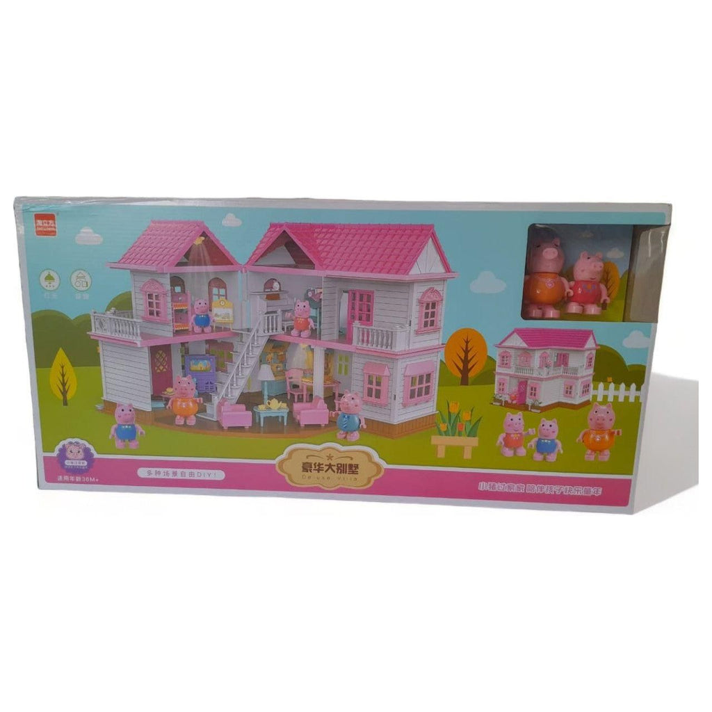 Slate Gray Peppa Pig Deluxe Villa Generic HALSON ENTERPRISE a9e3b66a-2497-4ad1-8f61-58a2e3c0d4e9-Photoroom.jpg Dolls and Playsets