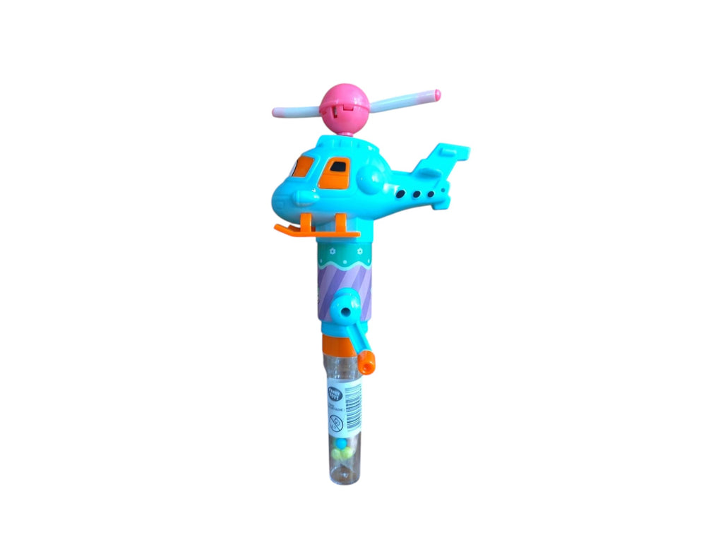 Tan Candy Toy Airplane Stick Fan Ct1007 HALSON ENTERPRISE airplane3-Photoroom.jpg Candy