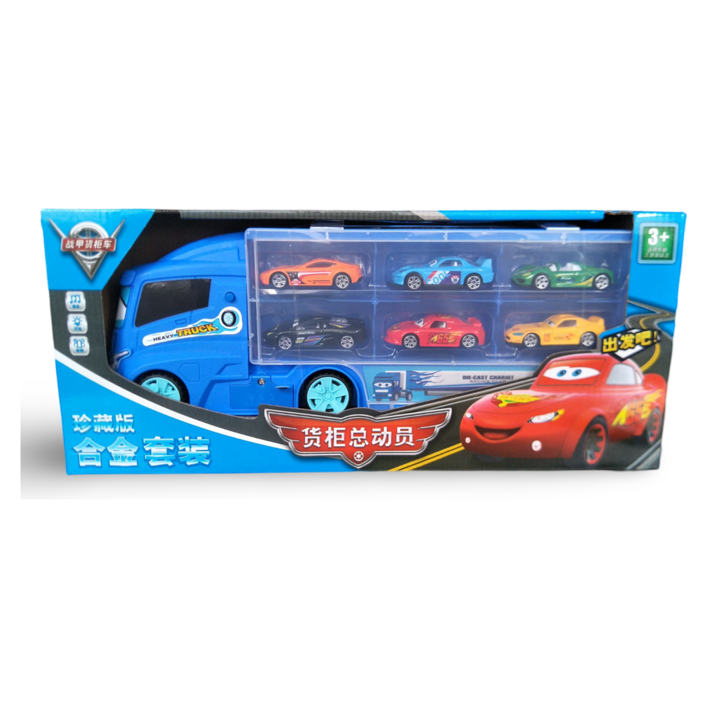Steel Blue Cars Truck and Car Set EAST WEST FASHION b791875b-5718-47fe-a131-2f01db0a0b71.png Vehicle and Remote Control