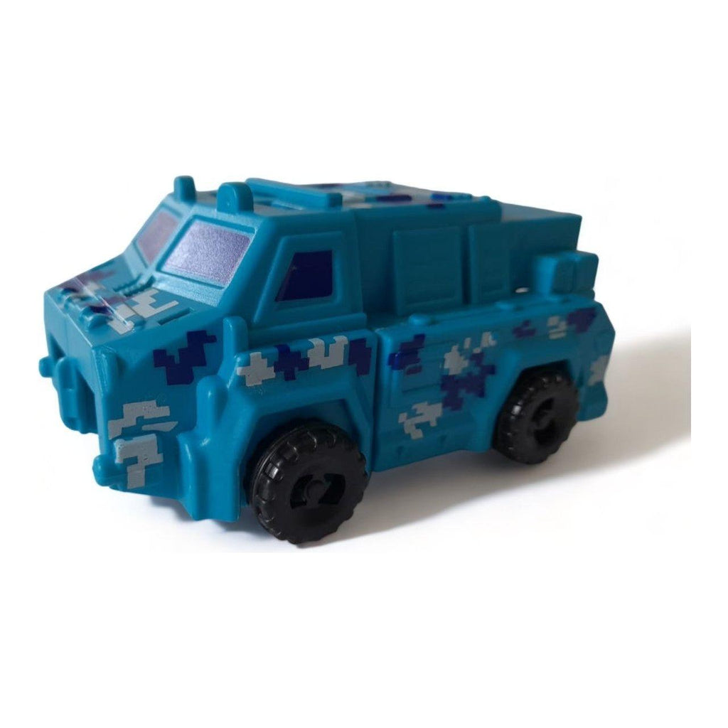 Dark Slate Gray X Warrior Transformer Car Light Blue - 2-Mode Battle Vehicle HALSON ENTERPRISE b9f60be8-41ad-434a-910b-a701ece5c454-Photoroom.jpg Action Toys