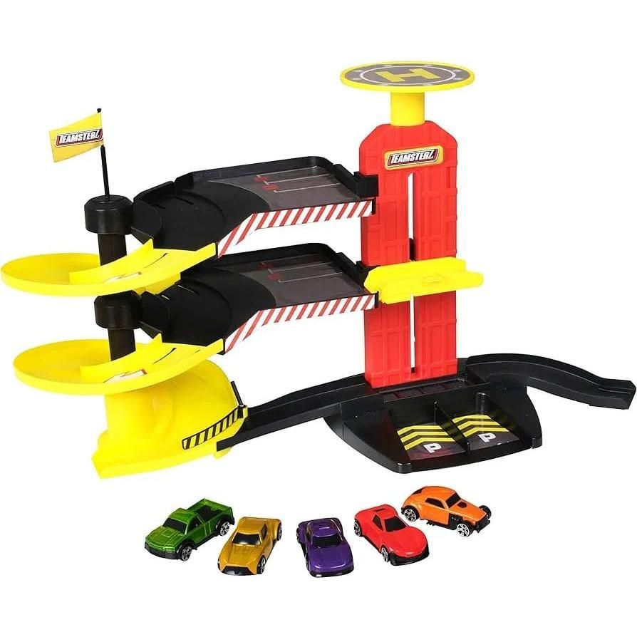 Black HTI Park and Drive Garage Set PEEKABOO EXPERIENCE STORE bd62d7c9-389b-472b-ae3c-e64a79e3e639.jpg Action Figures and Play Sets