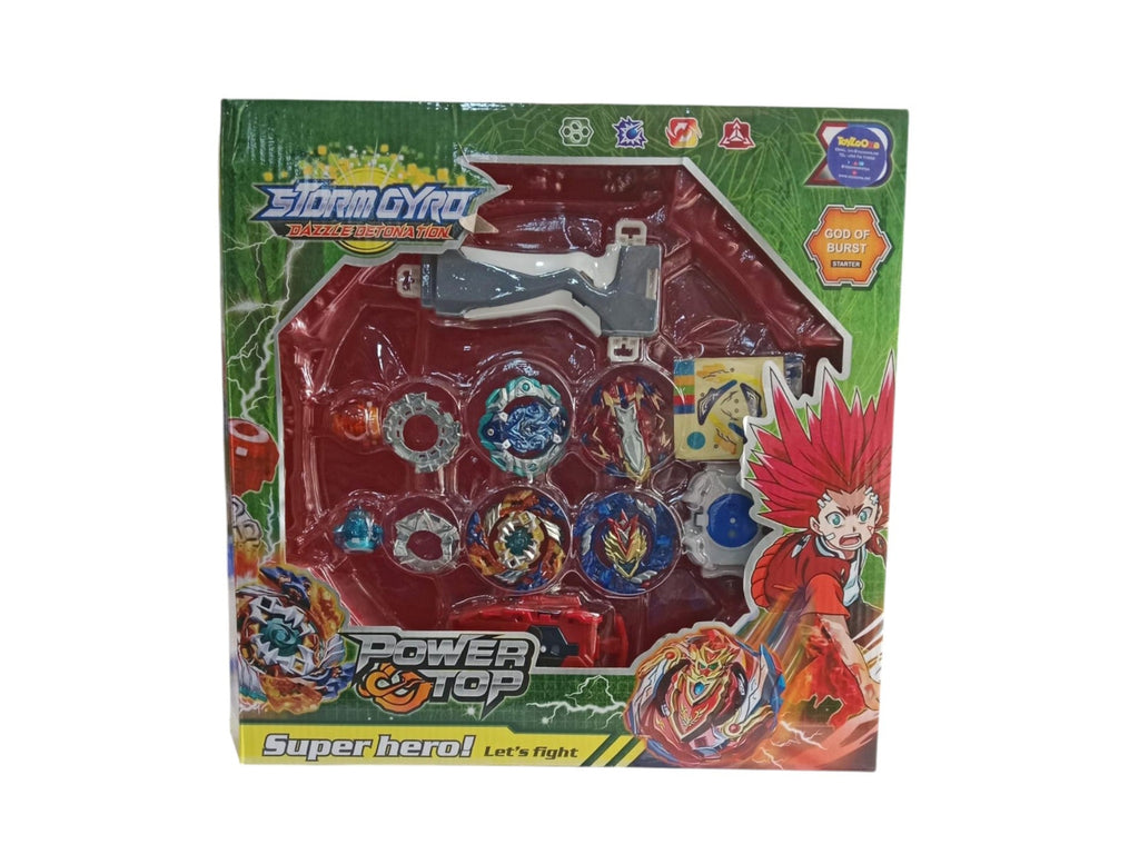 Dark Olive Green Beyblade Gyro Power Bb862 Toyzoona Limited beyblade-Photoroom.jpg Action Figures and Play Sets