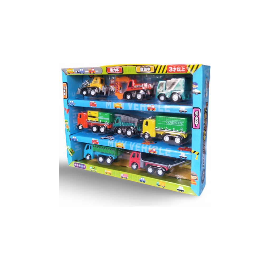 Dark Slate Gray 8 Piece Pull Back Car EAST WEST FASHION e18f1877-ba20-47c4-8926-75f65ef9320c.png Vehicle and Remote Control
