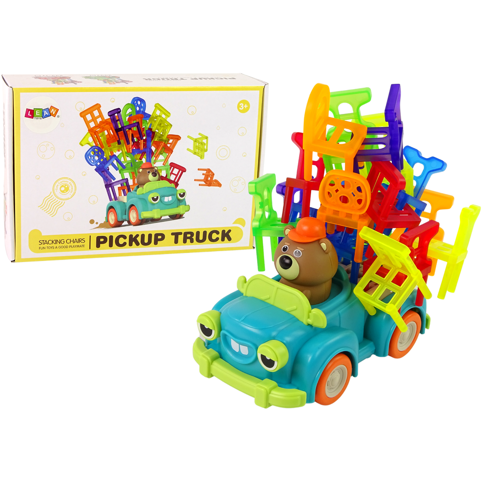 Sea Green Stacking Chairs Pickup Truck HALSON ENTERPRISE eng_pl_Falling-Chairs-Arcade-Game-Moving-Target-Car-13418_1.png
