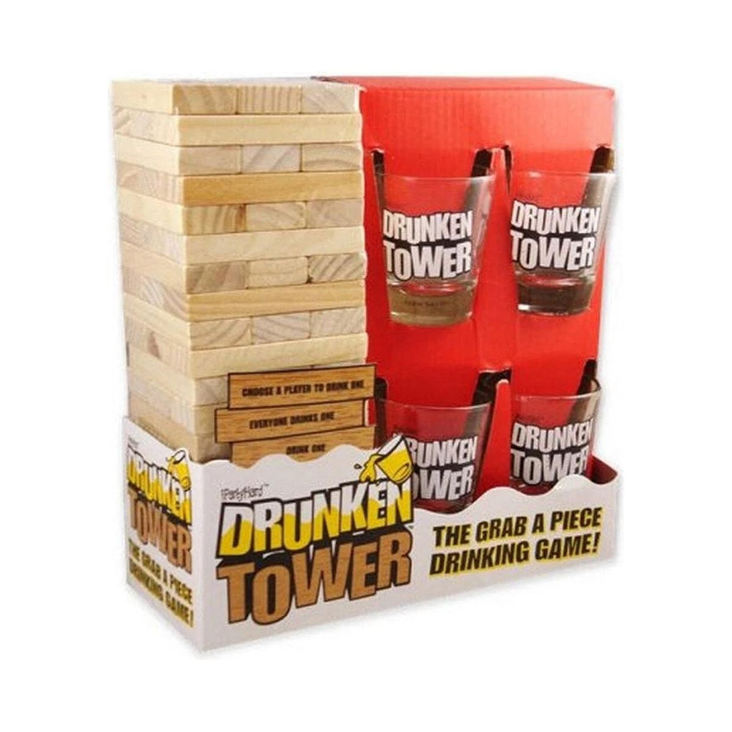 Tan Drunken Tower Drinking Board Game GAME NIGHT 254 ezgif.com-gif-maker-8.jpg Games and Puzzles