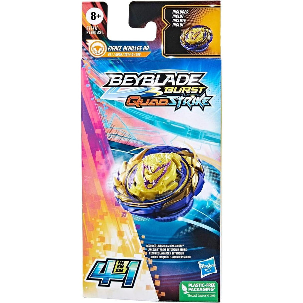 Dark Slate Gray Hasbro Beyblade Fierce Achilles A8 - Powerful Battle Spinner Toyzoona hasbro-beyblade-fierce-achilles-a8-toyzoona-3.jpg Action Toys