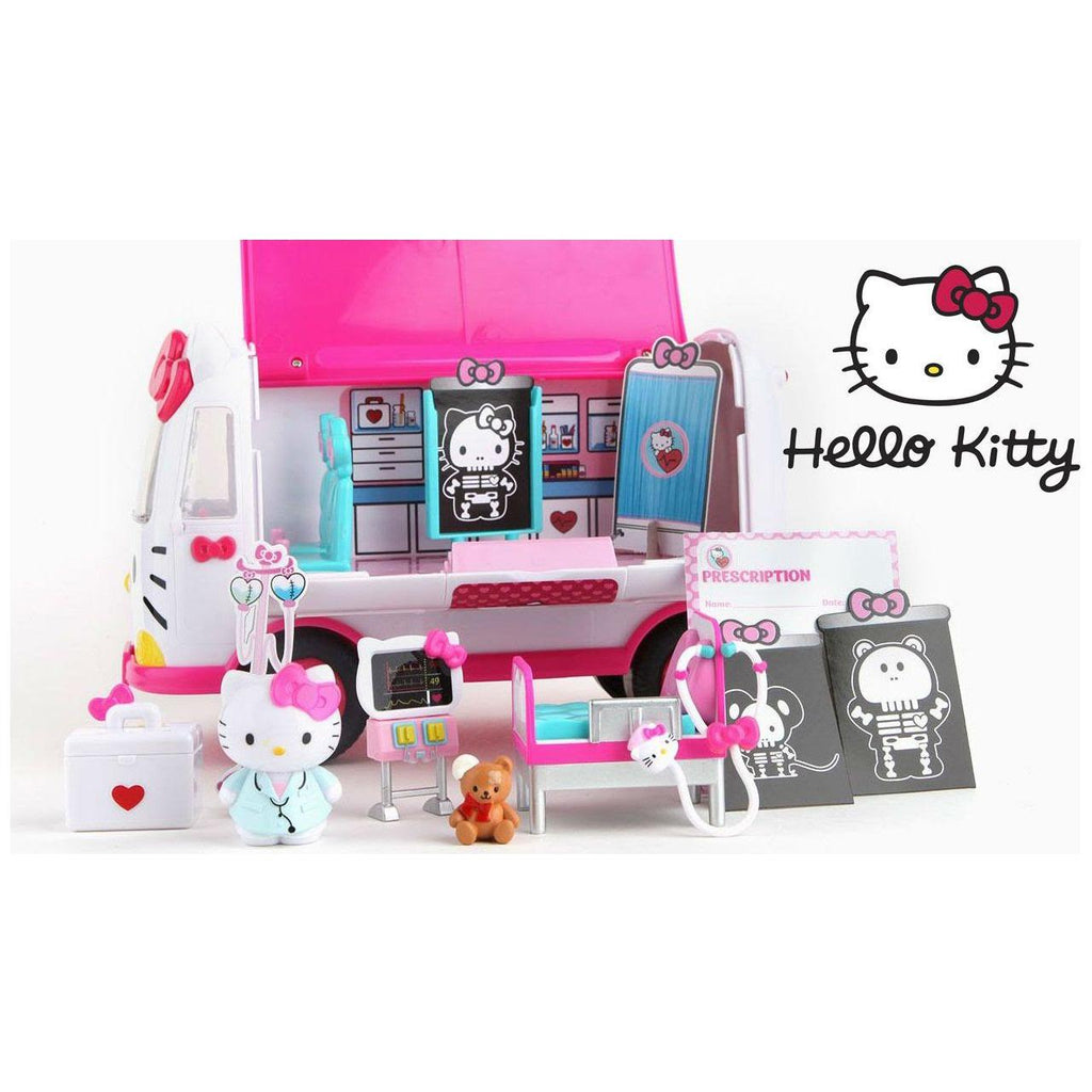 Lavender Hello Kitty Ambulance Toyzoona hello-kitty-ambulance-toyzoona-2.jpg Dolls and Playsets