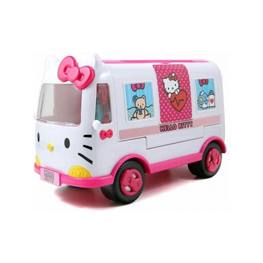 Light Gray Hello Kitty Ambulance Toyzoona hello-kitty-ambulance-toyzoona-3.jpg Dolls and Playsets