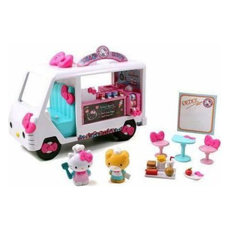 Light Gray Hello Kitty Food Truck Toyzoona hello-kitty-food-truck-toyzoona-2.jpg Dolls and Playsets