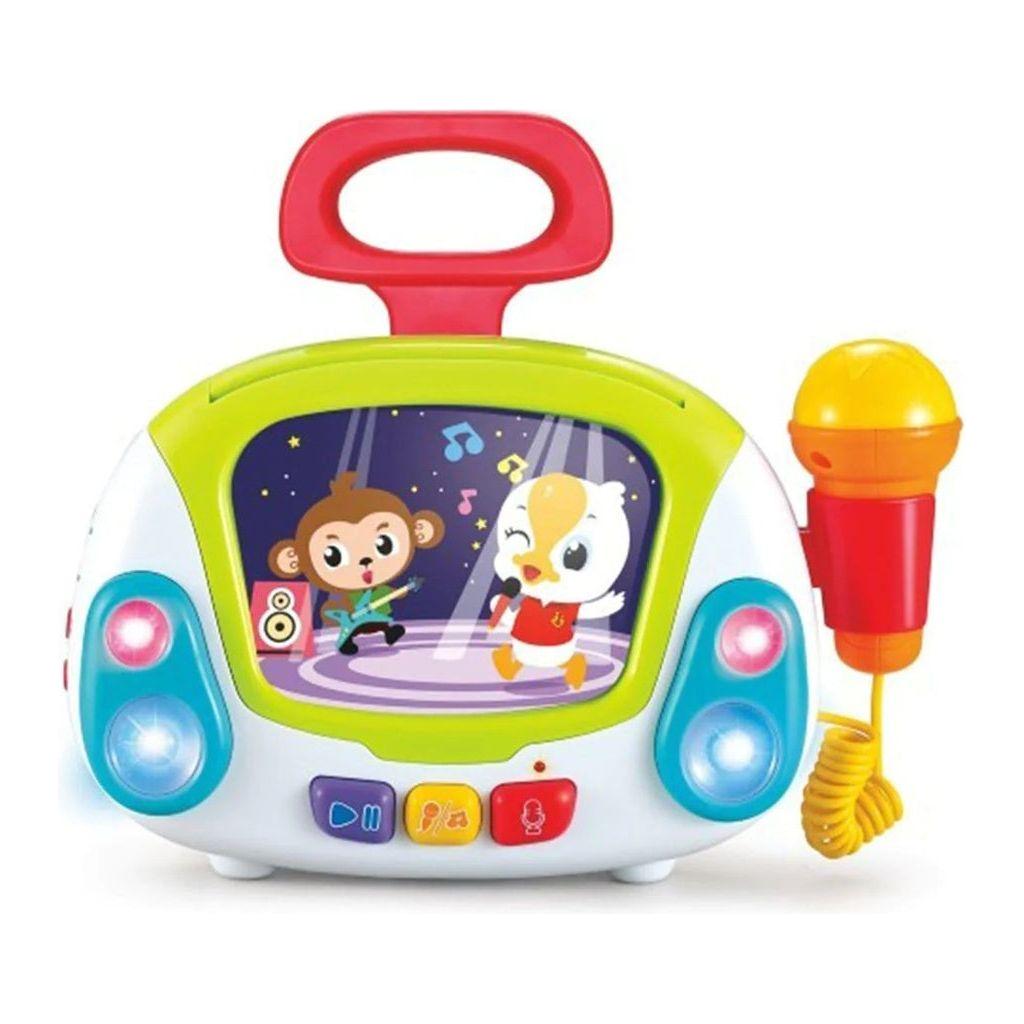 Steel Blue Hola Karaoke Jukebox 3138 TOYZOONA LIMITED hola-karaoke-jukebox-3138-toyzoona-5.jpg Infant Toys