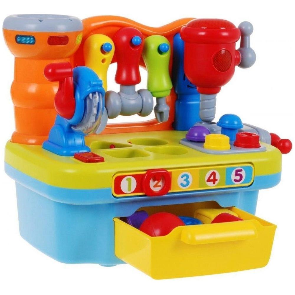Steel Blue Hola My Little Workshop 907 TOYZOONA LIMITED hola-my-little-workshop-907-toyzoona-3.jpg Infant Toys