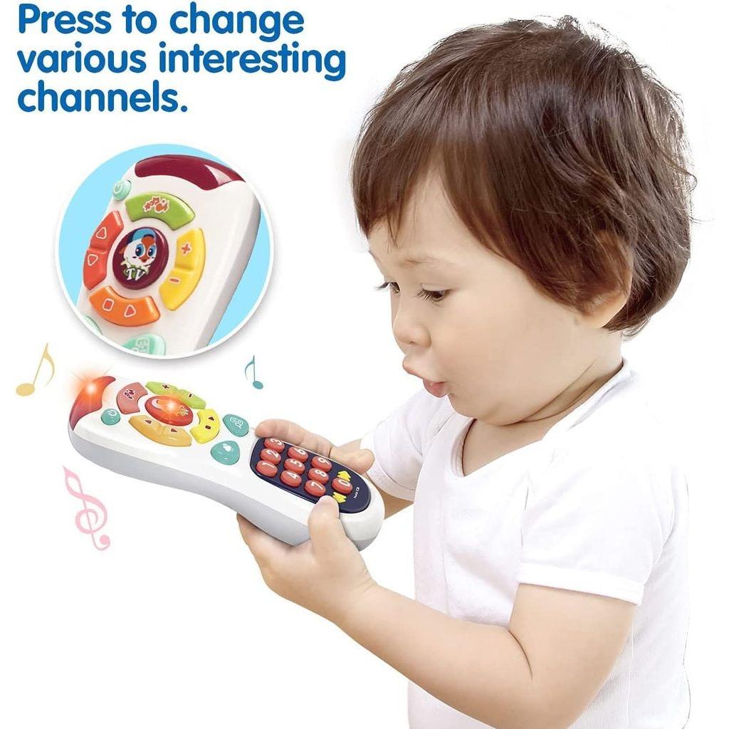 Light Gray Hola My Remote 3113 TOYZOONA LIMITED hola-my-remote-3113-toyzoona-2.jpg Infant Toys