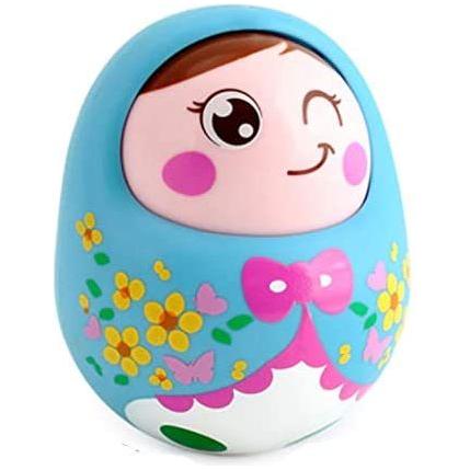 Steel Blue Hola Tumbler Doll 979 Toyzoona hola-tumbler-doll-979-toyzoona-2.jpg Infant Toys