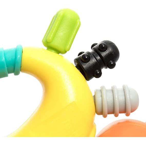 Light Goldenrod Infantino Sand Crab Rattle And Teether PEEKABOO EXPERIENCE STORE infantino-sand-crab-rattle-and-teether-toyzoona-4.jpg Infant Toys