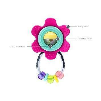 Medium Violet Red Infantino Shake And Teether PEEKABOO EXPERIENCE STORE infantino-shake-and-teether-toyzoona-3.jpg Infant Toys