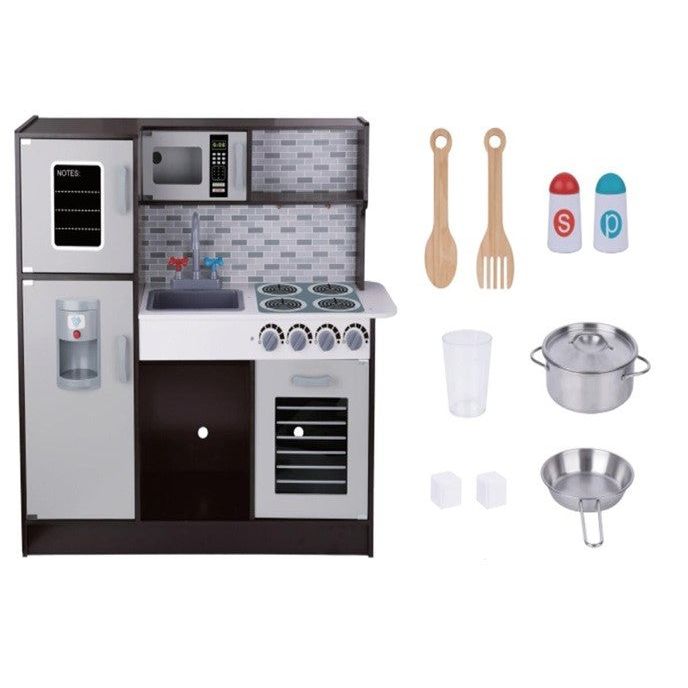 Gray Wooden Kitchen Large TK395 HALSON ENTERPRISE kitchen.jpg Dolls and Accessories