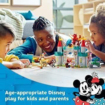 Dark Cyan LEGO 10780 Mickey and Friends Castle - Imaginative Building Fun for Children THE DREAM FACTORY lego-10780-mickey-and-friends-cast-toyzoona-4.jpg Building and Construction