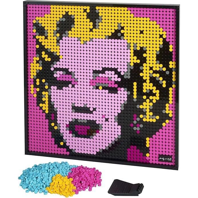 Black LEGO Art Andy Warhol's Marilyn Monroe 31197 - Pop Art Display Toyzoona lego-31197-andy-warhols-marllyn-monroe-toyzoona-4.jpg Building and Construction