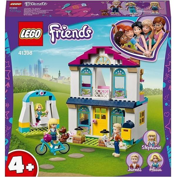 Gray LEGO Friends Stephanie's House 41398 - Complete Home Set Toyzoona lego-41398-baby-4-stephanes-house-toyzoona-3.jpg Building and Construction