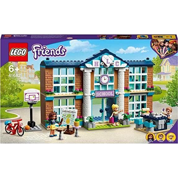 Light Gray LEGO Friends Heartlake City School 41682 - Complete School Set THE DREAM FACTORY lego-41682-heatlake-city-school-toyzoona-4.jpg Building and Construction