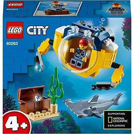 Steel Blue LEGO City Ocean Mini Submarine 60263 - Underwater Adventure Toyzoona lego-city-ocean-minisubmarine-60263-toyzoona-4.jpg Building and Construction