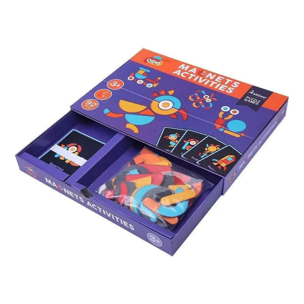 Dark Slate Blue Mideer Magnetic Puzzles Toyzoona mideer-magnetic-puzzle-board-activities-09_1.webp Games and Puzzles