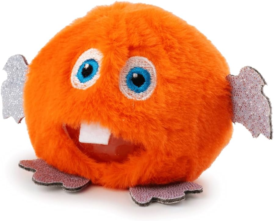 Chocolate Monster Squishy Toys with Beads - Plush Stress Relief Ball & Sensory Toys for Girls & Boys - 8x8x10cm - Ages 5+ - Orange HALSON ENTERPRISE o1.jpg Plush Toys