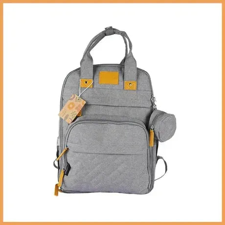 Light Slate Gray Peekaboo Diaper Bag Grey Toyzoona peekaboo-diaper-bag-grey-toyzoona-1.webp Infant Toys