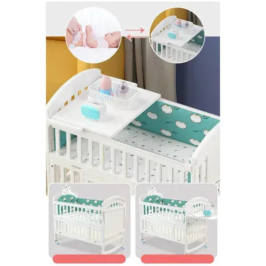 Light Gray Pibi 3 In 1 Rocking Cot Cum Bed White Toyzoona pibi-3-in-1-rocking-cot-cum-bed-white-toyzoona-3.webp Infant Toys