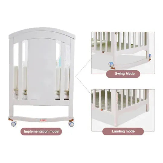 Light Gray Pibi 3 In 1 Rocking Cot Cum Bed White Toyzoona pibi-3-in-1-rocking-cot-cum-bed-white-toyzoona-4.webp Infant Toys