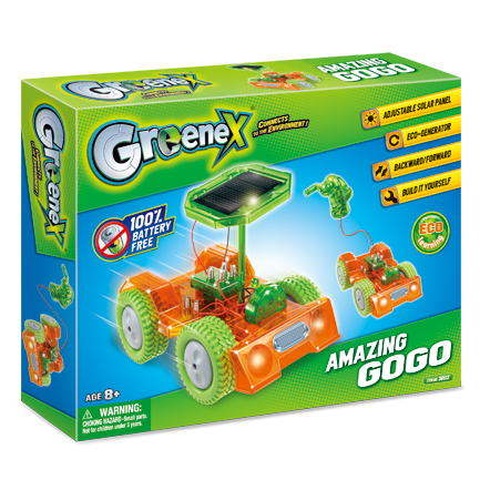 Olive Drab STEM Greenex Diy Amazing Go Go 36513 HALSON ENTERPRISE product114-o.png Educational Toys